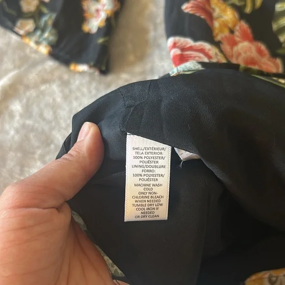 Loft floral long sleeve dress - Picture 3 of 6